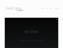 Tablet Screenshot of ianchenmusic.com